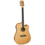 Tanglewood DBT-DCE-FMH - Chitarra acustica elettrificata - Natural Open Pore Satin