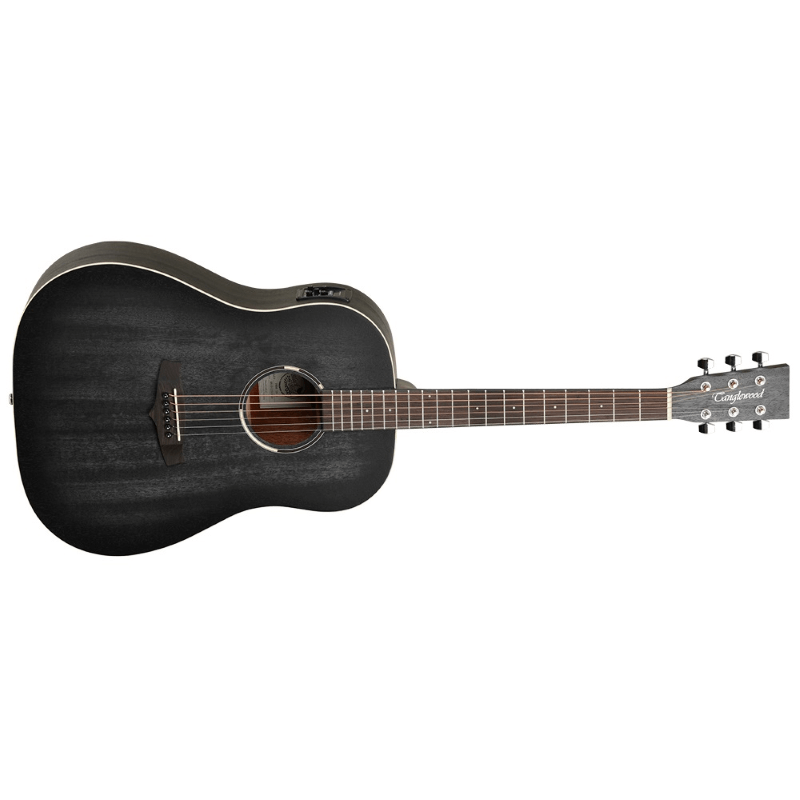 Tanglewood TWBB-SDE - Chitarra acustica elettrificata - Smokestack Black Satin