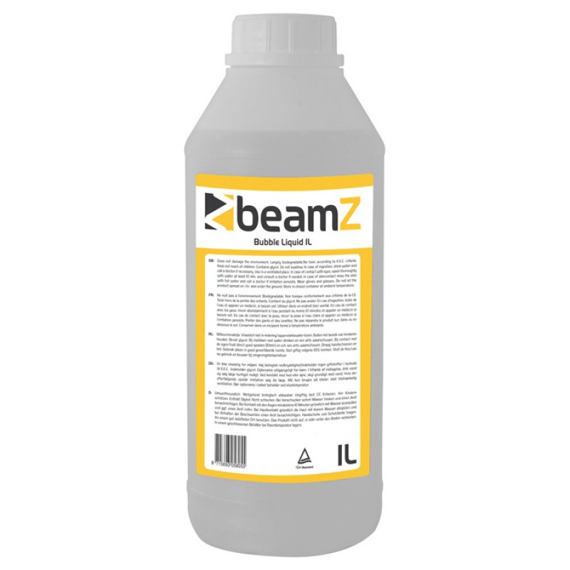 BEAMZ FBL1 Liquido per macchine delle bolle di ottima qualità 1 Litro
