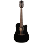 Takamine GD30CE-12-BLK - Chitarra 12 corde dreadnought cutaway elettrificata - Serie G Series 