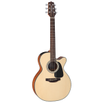 Takamine GX18CE-NS - Chitarra 6 corde nex (mini jumbo style) 3/4 Taka-mini cutaway elettrificata - Serie G Series 