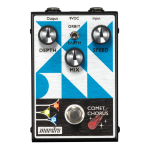 Maestro Comet Chorus Effects Pedal