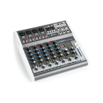 Vonyx VMM-K602 MusMix 6Ch/BT/Echo/USB Rec