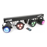 Max PartyBar1 2PAR 3x4in1LED+2 JellyB