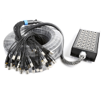 Power Dynamics Connex CX168 Stage Snake XLR 24 F+4 M 50m