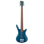 Warwick CORVETTE BASIC 5 - Rockbass Series - Ocean Blue Transparent Satin