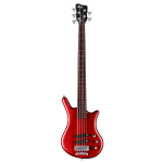 Warwick THUMB BO 5 - Teambuilt Pro Series - Burgundy Red Transparent Satin 