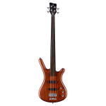 Warwick CORVETTE ASH 4 FRETLESS- Teambuilt Pro Series - Antique Tobacco Transparent Satin