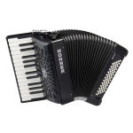 FISARMONICA HOHNER BRAVO II 60 BASSI NERA SILENTKEY