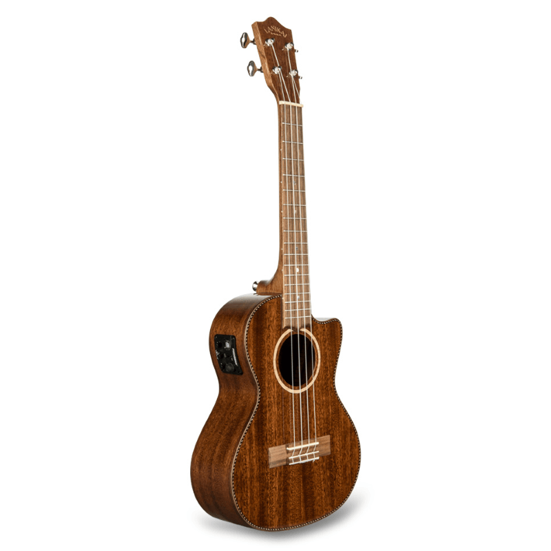 LANIKAI IT MAS-CET - UKULELE TENORE IN MOGANO ELETTRICO
