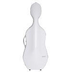 Bam SUP1005XLWS CUSTODIA HIGHTECH" SUPREME ICE IN POLICARBONATO PER VIOLONCELLO - WHITE - SILVER VERSION"