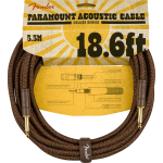 Fender Paramount 18.6' Acoustic Instrument Cable, Brown 0990918007