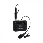 Zoom F2 BT Black Registratore Audio con Microfono Lavalier e Controllo Bluetooth Nero