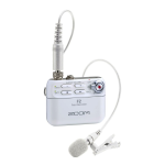 Zoom F2 White Registratore Audio con Microfono Lavalier Bianco