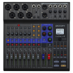 Zoom LiveTrak L8 Mixer Digitale 8 Canali con Registratore Digitale 12 Tracce