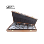 Adams GAD26 Glockenspiel Artist, 2.6 Octaves (F5-D8), Roundtop bars, Oak Case