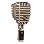 Superlux WH5 Microfono Dinamica Classico Vintage con Supporto da Tavolo Anni '50