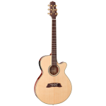 Takamine TSP138C-N - Chitarra 6 corde fxc (grand concert style) a cassa stretta cutaway elettrificata