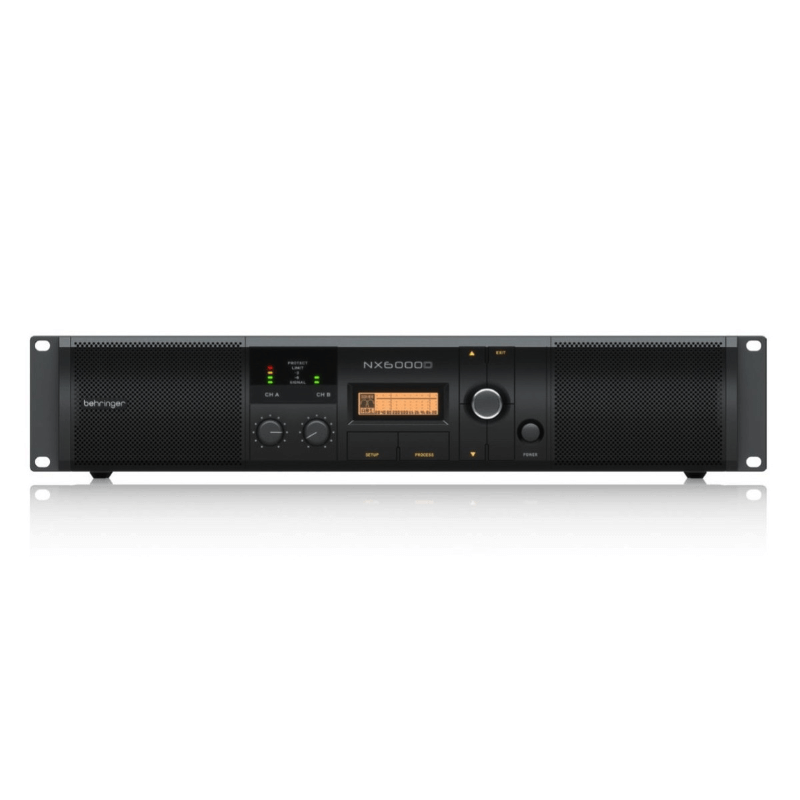 Behringer NX6000D Amplificatore con DSP e Compensazione Automatica dell'impedenza 6000W