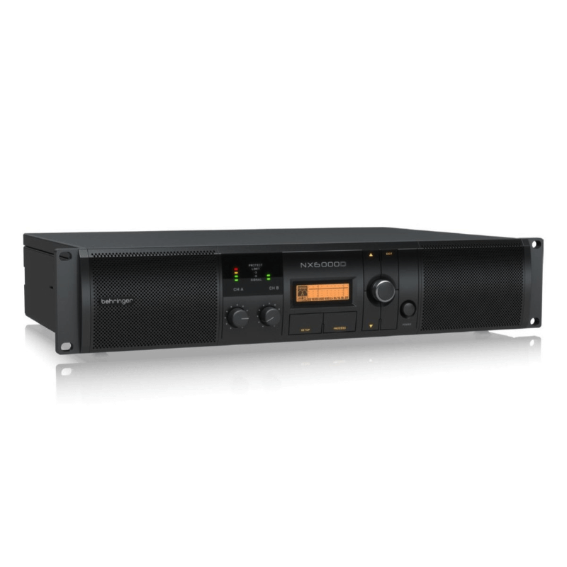 Behringer NX6000D Amplificatore con DSP e Compensazione Automatica dell'impedenza 6000W