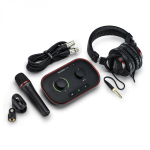Focusrite Vocaster One Studio Bundle con Interfaccia Audio USB-C 1 In/ 2 Out, Microfono, Cuffia e Cavo XLR