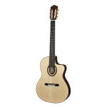 Salvador Cortez Chitarra classica 4/4 narrow elettrificata, cassa stretta