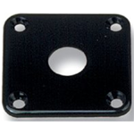 Parts Planet PLJC BK Piastra ricevi jack per chitarra - Nera