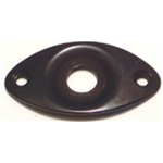Parts Planet CJC BK Copri presa jack per chitarra elettrica Nera