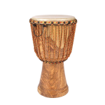 Kangaba KDJM09 Small djembe Mali, dugura, pelle di capra, circa 23x40cm