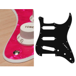 Boston ST-213-PP Battipenna per chitarra elettrica ST, standard, SSS, 3 pot holes, 3-5 switch, 2 strati, pearl pink