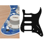 Boston ST-223-POB Battipenna per chitarra elettrica ST, SSH, 3 pot holes, 3-5 switch, 2 strati, pearl ocean blue