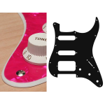 Boston ST-223-PP Battipenna per chitarra elettrica ST, SSH, 3 pot holes, 3-5 switch, 2 strati, pearl pink