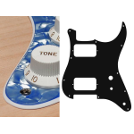 Boston ST-231-POB Battipenna per chitarra elettrica ST, HH, 2 pot holes, toggle switch, 2 strati, pearl ocean blue