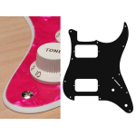 Boston ST-232-PP Battipenna per chitarra elettrica ST, HH, 2 pot holes, 3-5 switch, 2 strati, pearl pink