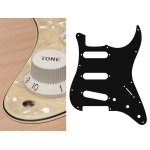 Boston ST-313-PC Battipenna per chitarra elettrica ST, standard, SSS, 3 pot holes, 3-5 switch, 3 strati, pearl cream