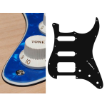 Boston ST-323-PBU Battipenna per chitarra elettrica ST, SSH, 3 pot holes, 3-5 switch, 3 strati, pearl blue