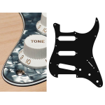 Boston ST-413-PB Battipenna per chitarra elettrica ST, standard, SSS, 3 pot holes, 3-5 switch, 4 strati, pearl black