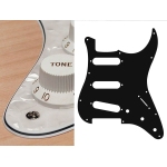 Boston ST-413-PW Battipenna per chitarra elettrica ST, standard, SSS, 3 pot holes, 3-5 switch, 4 strati, pearl white