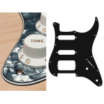 Boston ST-422-PB Battipenna per chitarra elettrica ST, SSH, 2 pot holes, 3-5 switch, 4 strati, pearl black