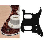 Boston ST-431-TBP Battipenna per chitarra elettrica ST, HH, 2 pot holes, toggle switch, 4 strati, tortoise brown pearl