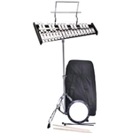 Oyster FLT-TL32CJ Metallofono 32 note con Leggio, Supporto e Practice Pad