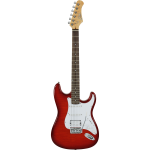 Eko Guitars S-350 See Thru Red Flamed