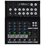 Mackie Mix 8 Mixer Compatto 6 Input on 2 Preamplificatori Microfonici