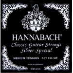 Hannabach MI 8156MT Corde per chitarra classica Serie 815 Medium tension Silver Special