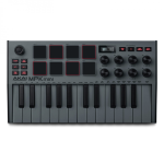 Akai Professional MPK Mini MK3 Grey Master Keyboard MIDI USB 25 Tasti Mini Grigia