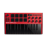 Akai Professional MPK Mini MK3 Red Master Keyboard MIDI USB 25 Tasti Mini Rossa