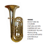 BASSO TUBA 4 CILINDRI Sib