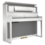 Roland LX708 PW Polished White Pianoforte Digitale con Mobile KSC82PW Bianco Lucido