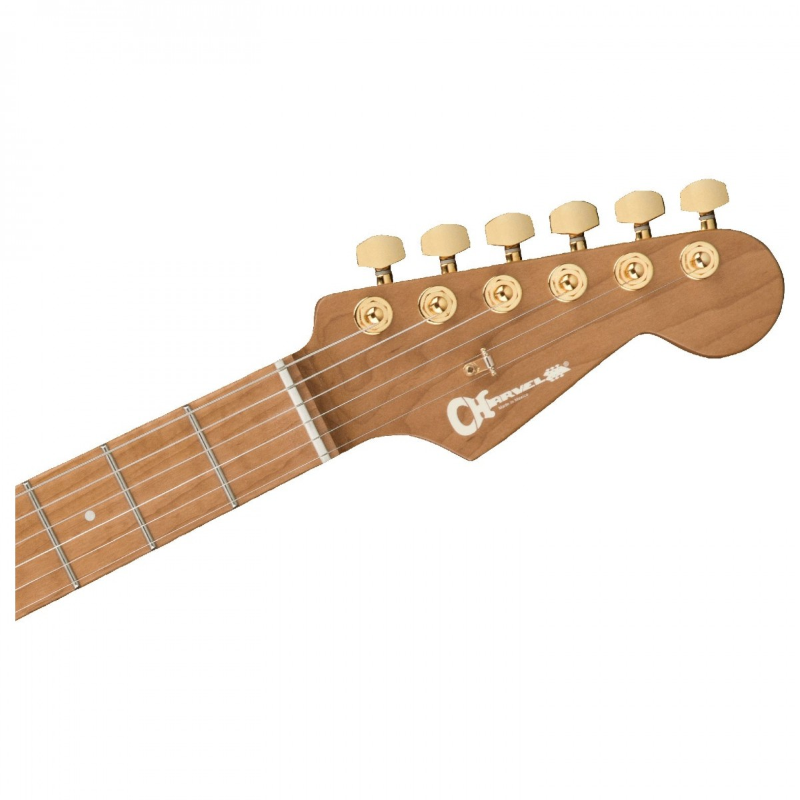 Charvel Pro-Mod DK22 SSS 2PT CM Mahogany with Walnut, Caramelized Maple Fingerboard, Natural 2969016557