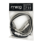 Moog Music Cavi da 12’’ per Mother 32 (5 pezzi) Cavi Patch per Mother 32 30cm